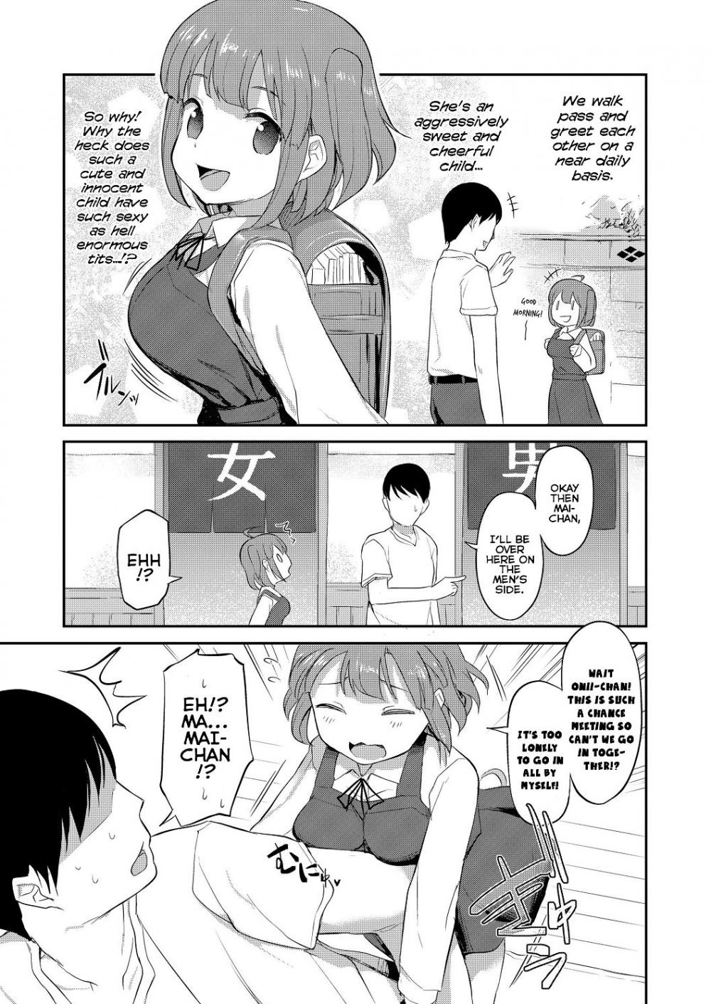 Hentai Manga Comic-What Kind of Weirdo Onii-chan Gets Excited From Seeing His Little Sister Naked?-Chapter 2-3